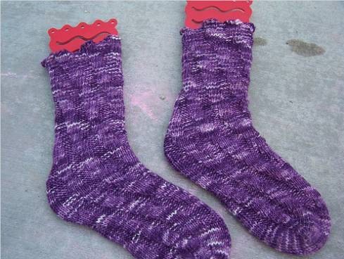 Pattern - Toe-up Socks with No Heel