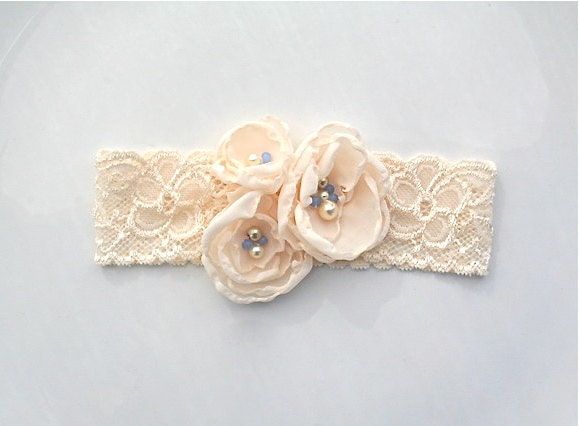 Bridal Garter: Charity in Something Blue