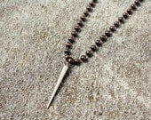 Spiked Ball Chain Necklace