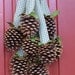 PineCone Cluster/Wreath -Nature Winter Decor-