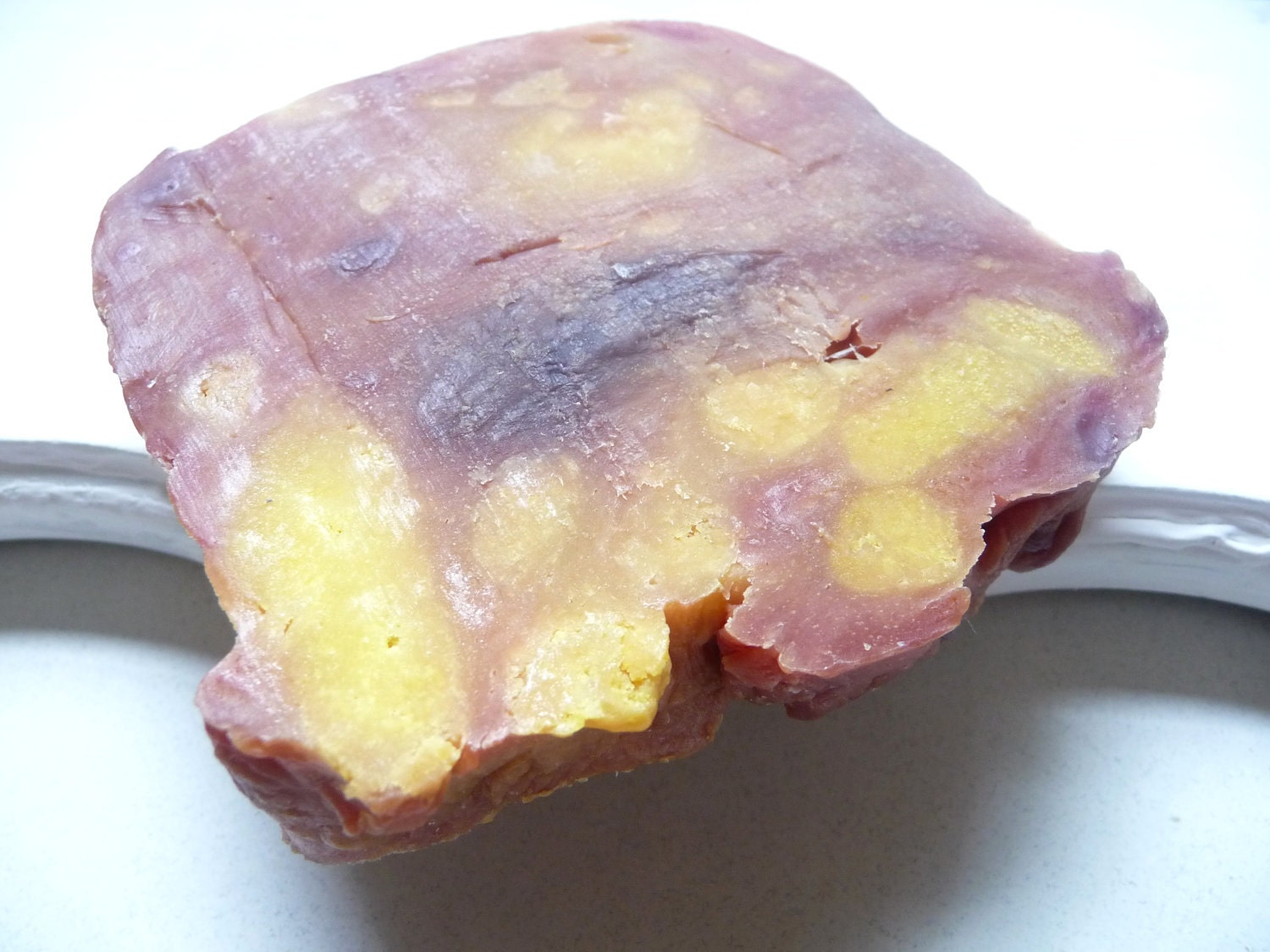 Hot Process Soap, Tart Grapefruit Berry Soap