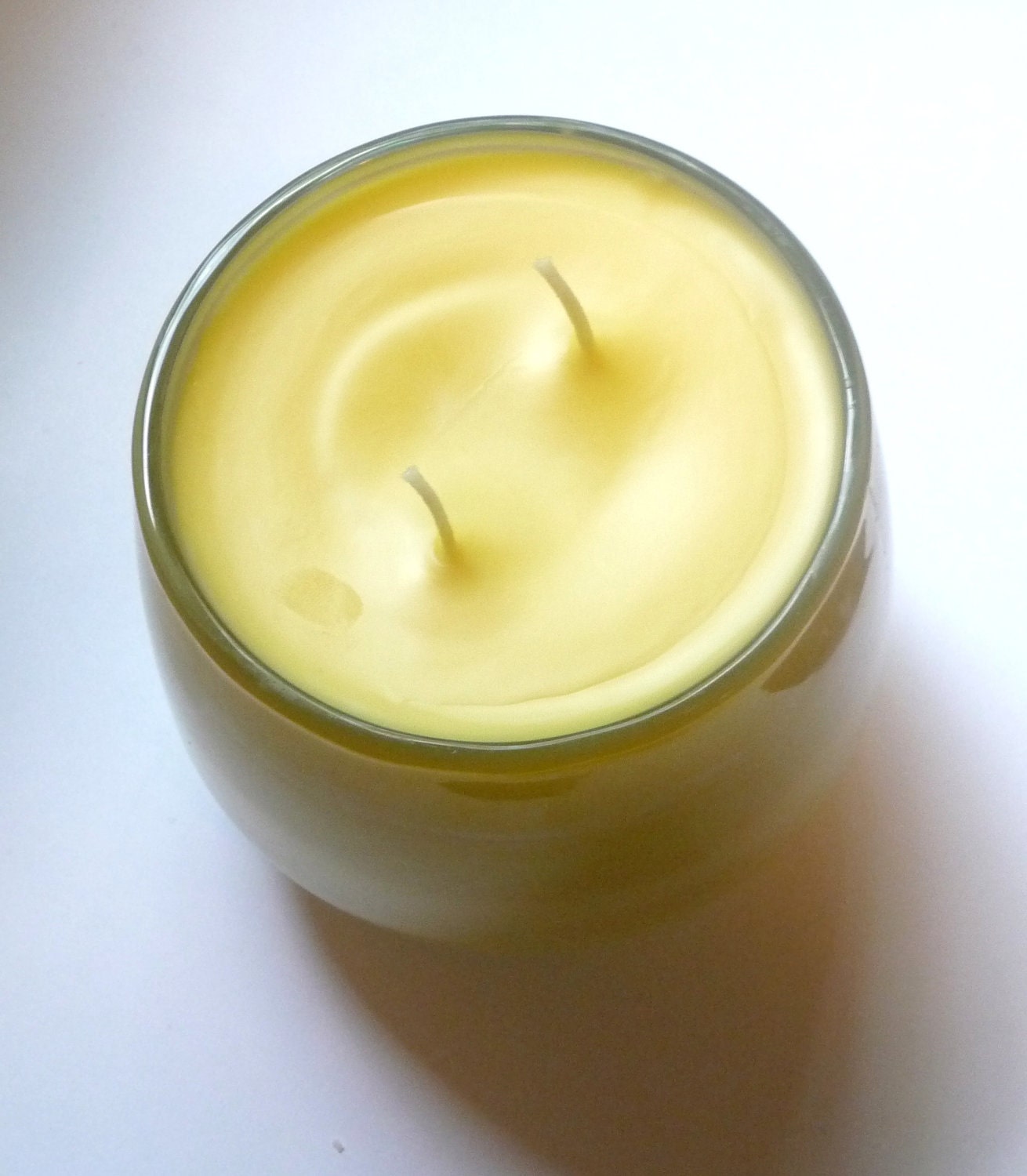 Yellow Jar Candle, Summer Sunshine Blend, Giant 2.4 lb Soy Candle
