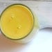 Yellow Jar Candle, Summer Sunshine Blend, Giant 2.4 lb Soy Candle