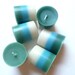 Set of 6 Forsaken Gardenia Layered Votive Candles
