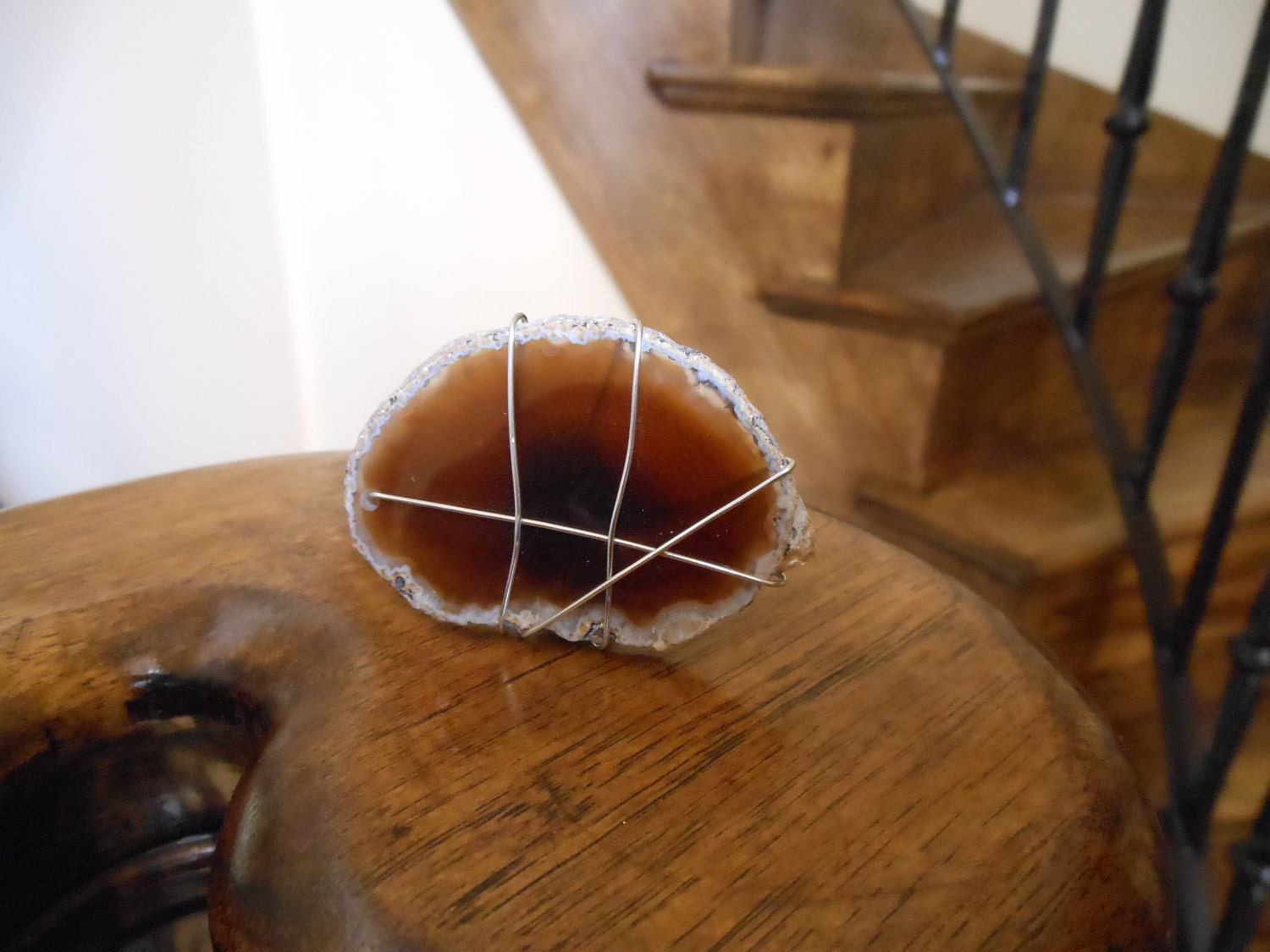 Brown Agate Ring (md) - Cup o' Joe by ChoklatTea