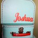 Small Paper Suitcase - Personalized