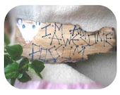 Rustic sign, bark, primitive sign, "I'm an Awesome Possum", great for cabin, farmhouse, lodge,