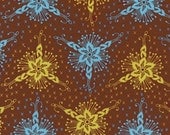 SHOP CLOSING SALE - last one - Anna Maria Horner, Loulouthi, Triflora in Brass - 1 Yard