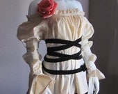 Summer Blouse. Gothic Lolita. Steampunk Blouse. Plus Size. YOUR Size. Pirate. Vampire. SHIPS Now. All Sizes. Victorian Vintage Blouse.