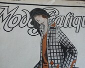 Vintage art deco magazine,  vintage advertisements, paper ephemera, antique, fashion,  twenties,black and white,