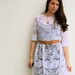 Medium / Upcycled White Lace Dress