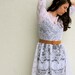 Medium / Upcycled White Lace Dress