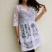 Medium / Upcycled White Lace Dress