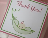 Printable Thank You Tags/Labels- Sweet Pea Collection