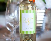 Printable Wine Bottle Label - Rachel Collection