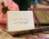 Printable Note Cards- INSTANT DOWNLOAD- Will You Be My Bridesmaid/Maid & Matron of Honor