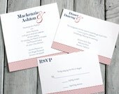 Printable Personalized Classic Invitation Set- Mackenzie Collection
