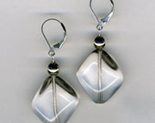 Crystal Clear Glass Bead Earrings-jewelry
