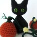 Crochet Pattern Cat Amigurumi Angel Wings or Halloween Decoration- PDF Format- Permission to Sell what you make p113