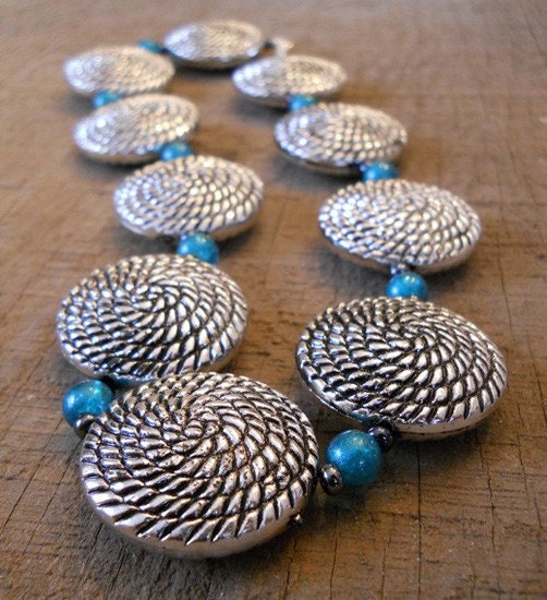 Silver Swirl Necklace