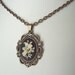 Sale today cameo necklace butterfly cameo vintage inspired romantic Fall fashion trends