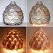 Mixed Book Page Table Lamp - Paper Lantern Light