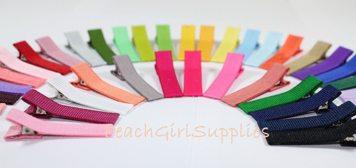 150-Partially Lined Single Prong Alligator Clips U Pick Color