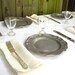 Set of Seven Pewter Plates