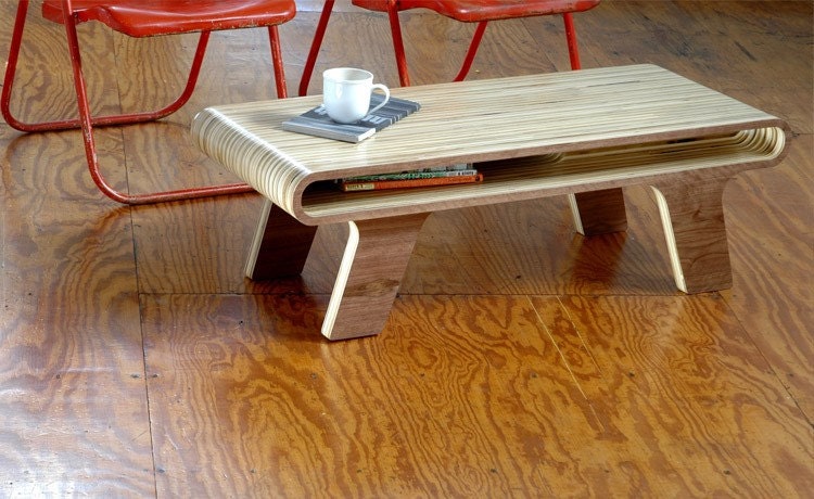 Stripes Coffee Table - Walnut