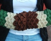 Crocodile Stitch Muff