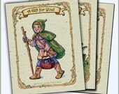 Fairy and Elf gift tags for holiday cheer, pack of 9