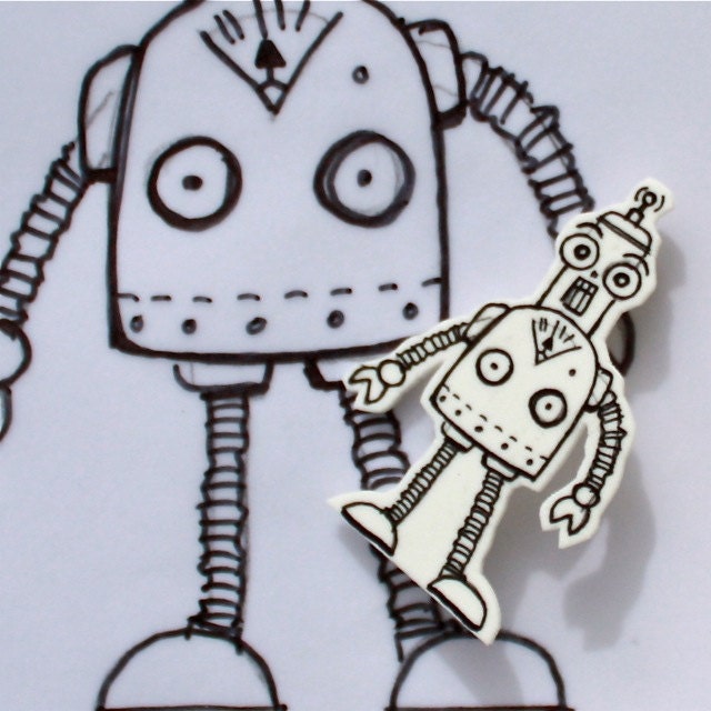 BROOCH Robot 001