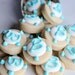 Monogram Cookie Nibbles - 5 Dozen Miniature Vanilla Sugar Cookies