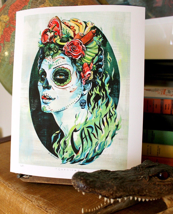 Day of the Dead Lady, Carnitas