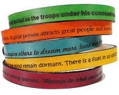 Personalized Double Wrap Bracelet