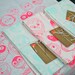 MOCHO Owl Printed Teatowel Neon Pink