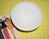 White Elastic One Inch, 1" One Roll, 25 Yards Many Available Craft Supplies YacketUSA