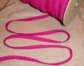 Hot Pink Trim Neon Pink, Fuchsia Lace Trim,  1/4"  Width x 10 Yards, More Available Craft Supplies YacketUSA