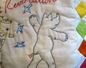 Dancing for Revolution Embroidery Pattern or Coloring Page