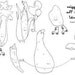 Vegetable Party - 13 Embroidery Patterns of Vegetables