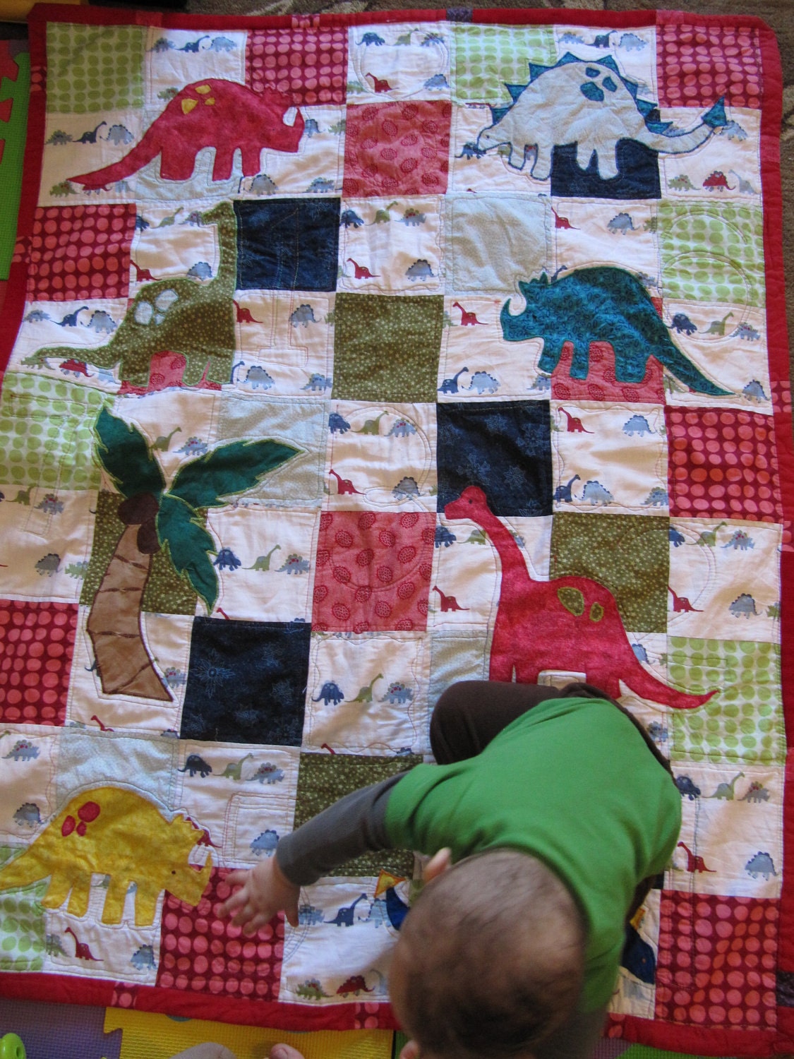 Baby or Toddler Quilt - Custom Made