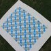 Modern Geometric Patchwork Twin/Full Quilt