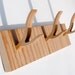 Modern 3-Peg Coat Rack - TWIGGY series - 'Straight and Narrow'