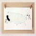 keep in touch print / best friends / custom states / 8x10 color print