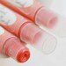 Shimmering Lip Stain, Sweet Pink Coral Lip Stain and Gloss