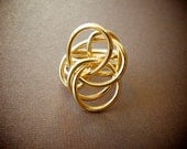 14g Brass Twist Ring