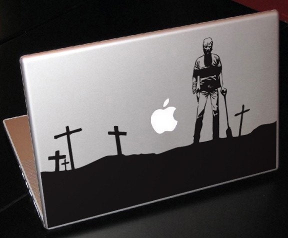 The Walking Dead Rick Grimes Decal Macbook Laptop