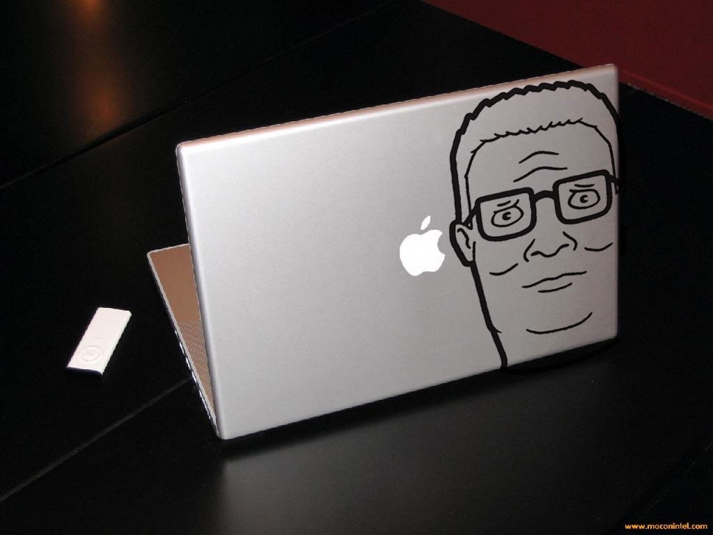Hank Hill, King of the Hill Decal Laptop Macbook