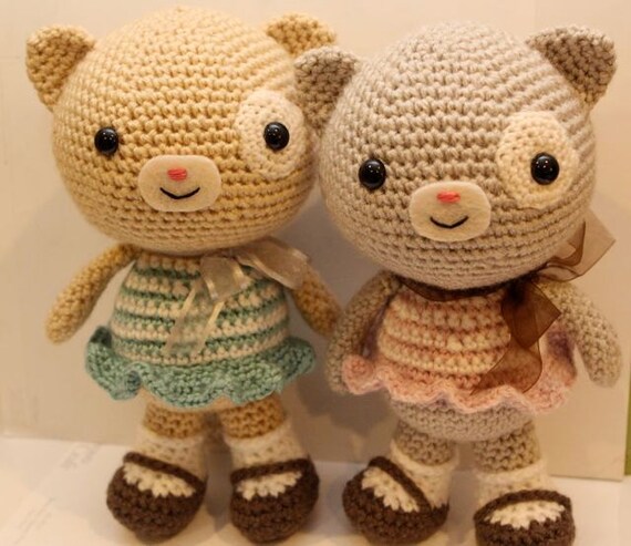 Crochet Amigurumi Pattern - Calliope Cat