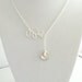 Calla Lily Earrings, White Gold , White Pearl, Calla Lily Jewelry